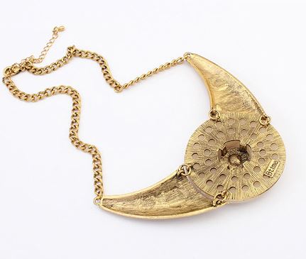 Angel's Wing Vintage Statement Necklace