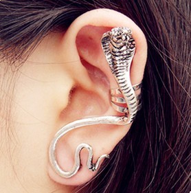 Cobra Fashion Statement Single Ear Clip Cuff