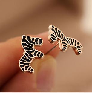 Cute Little Zebra Earrings
