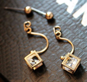 Dazzling Cubic Rhinestone Earrings