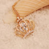 Diamond Crown Rhinestone Necklace