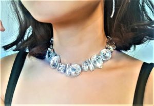 Diamond in All Shapes Choker Necklace