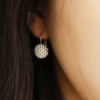 Dandelion Pearl Fashion Earrings