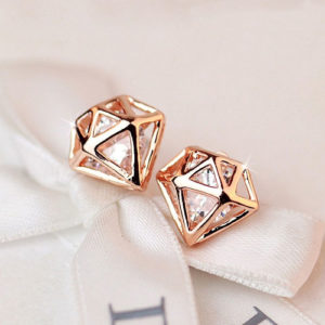 Fashion Diamond Rhinestone Statement Earrings