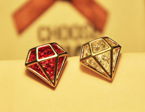 Love Diamond Fashion Earrings