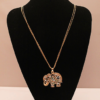 Crystal Elephant Fashion Necklace