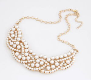Pearl Pedal Fashion Necklace