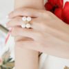 Pearl Square Statement Ring