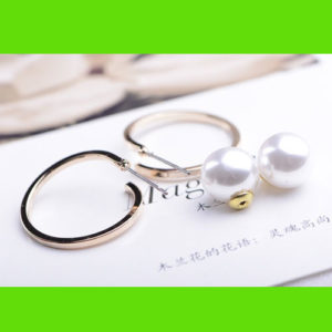 Pearls and Curve Wrapping Ear Cuffs (Reversible)