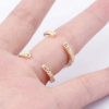 Star Fish Finger Cuff Ring (Gold)