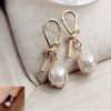 Tie Up the Knot Pearl Fashion Earrings