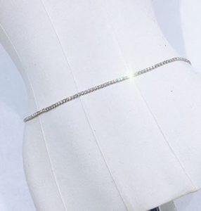 Sexy Touch Rhinestone Belly Chain