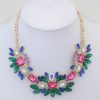 Shiny Summer Blossom Statement Necklace
