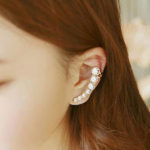 Stringed Rhinestone Wrapping Ear Cuff (Single, Adjustable) - LilyFair ...
