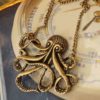 Vintage Octopus Fashion Necklace